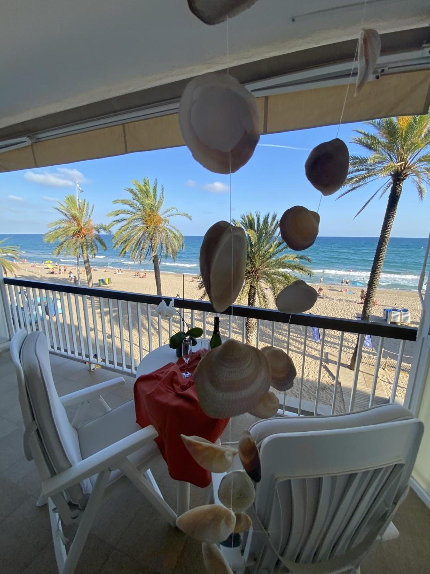 Апартаменти El Velero Una Terraza Al Mar Калафель Екстер'єр фото